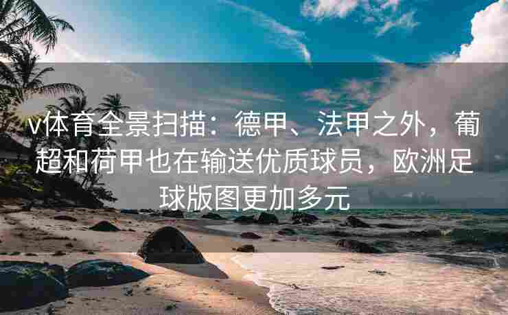 v体育全景扫描：德甲、法甲之外，葡超和荷甲也在输送优质球员，欧洲足球版图更加多元